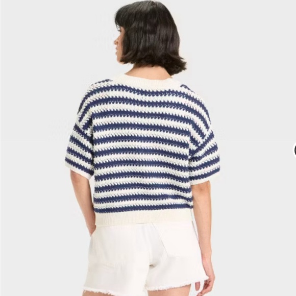 Short Sleeve Button-Front Cardigan - Universal Thread - Picture 2 of 5